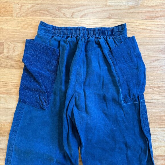 OlderBrother "Hand Me Down" Hemp Indigo Big Pocket Pants XS - Picture 6 of 14